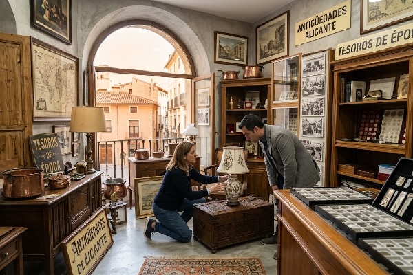 Mejores sitios para comprar y vender antigüedades en Alicante